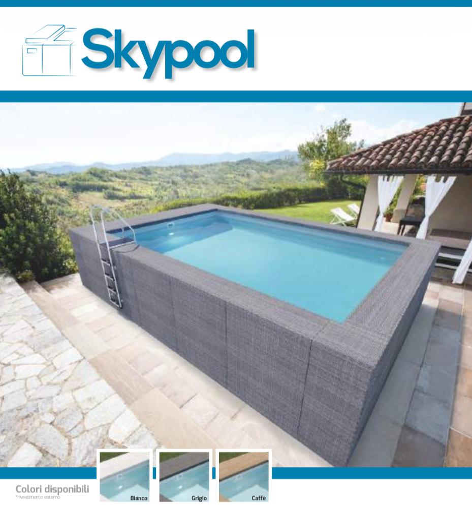 Piscina fuori terra SKYPOOL 400x600