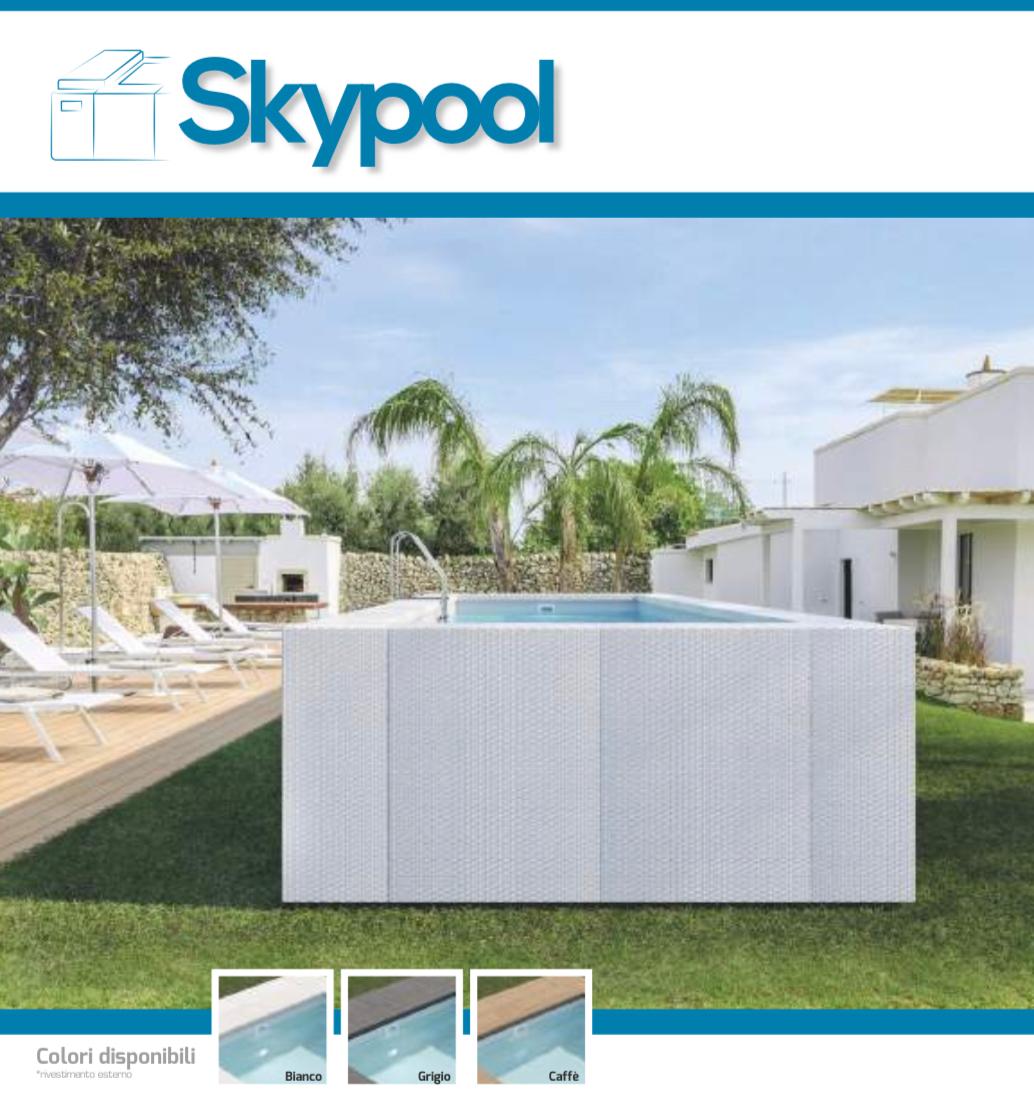 Piscina fuori terra SKYPOOL 400x700