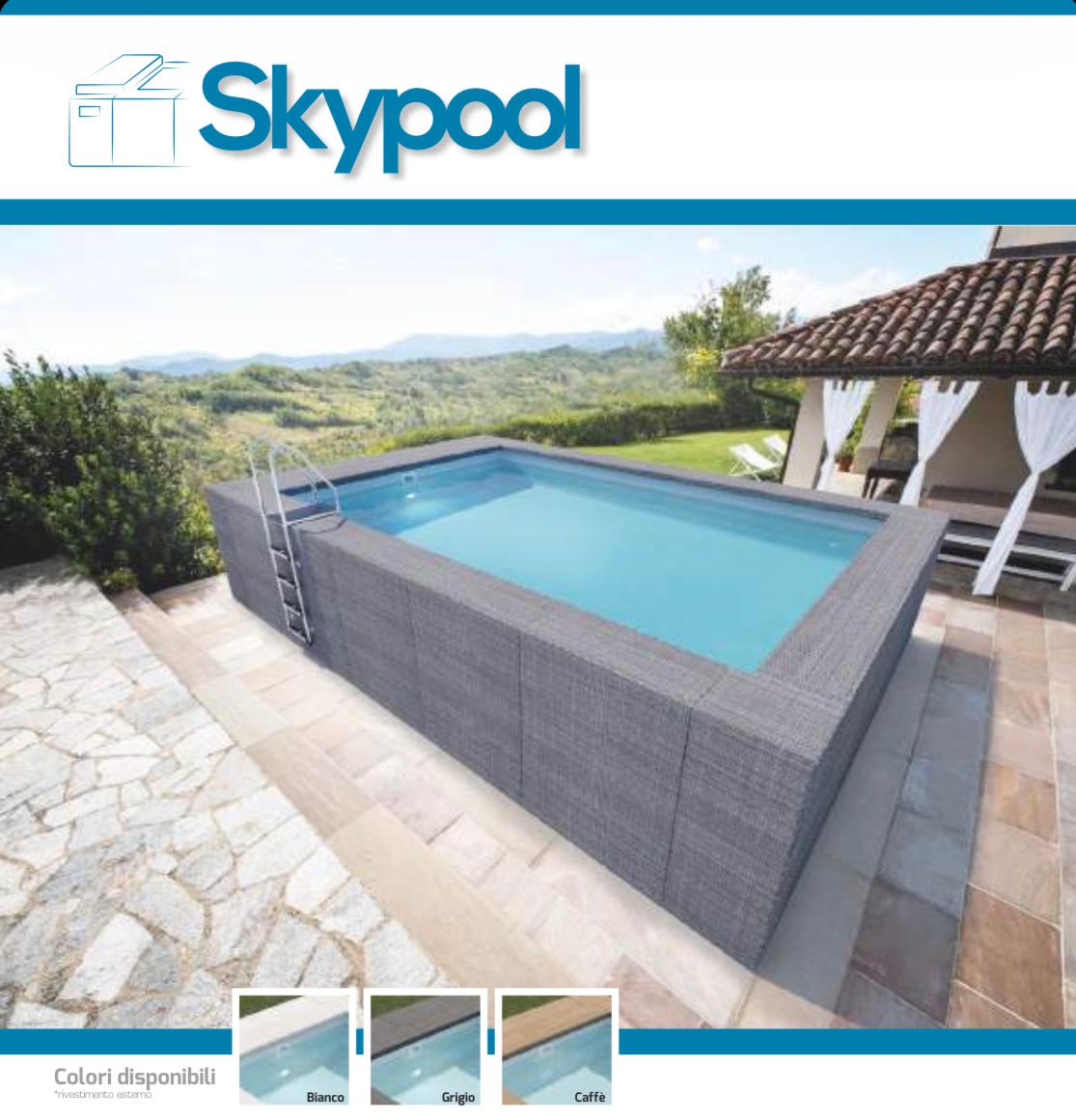 Piscina fuori terra SKYPOOL 300x500