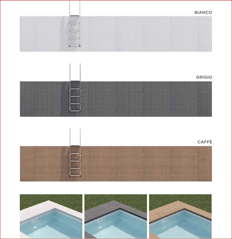 Piscina fuori terra SKYPOOL 400x800