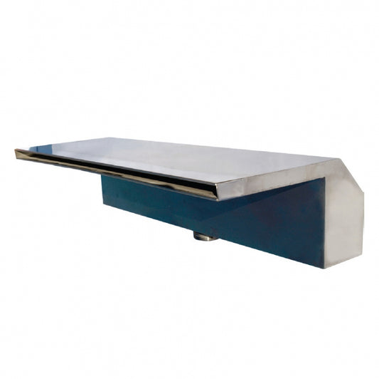 CASCATA A PARETE INOX 1000mm